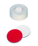 Picture of PE Snap Ring cap transparent 6 mm centre hole, hard version