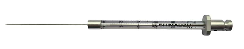 Picture of Syringe; 100 µl; gas tight; fixed needle; 23G; 57mm needle length;cone tip